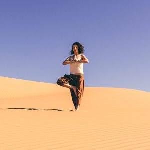Yoga,Meditation,On,The,Sand,Dune,healthy,Female,Body,In,Peace,